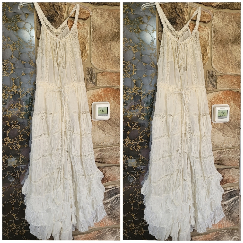 Free people Dolly Bodysuit with long skirt - Picture 4 of 12